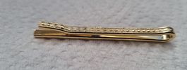 Elegante Vintage Krawattennadel, Goldfarben