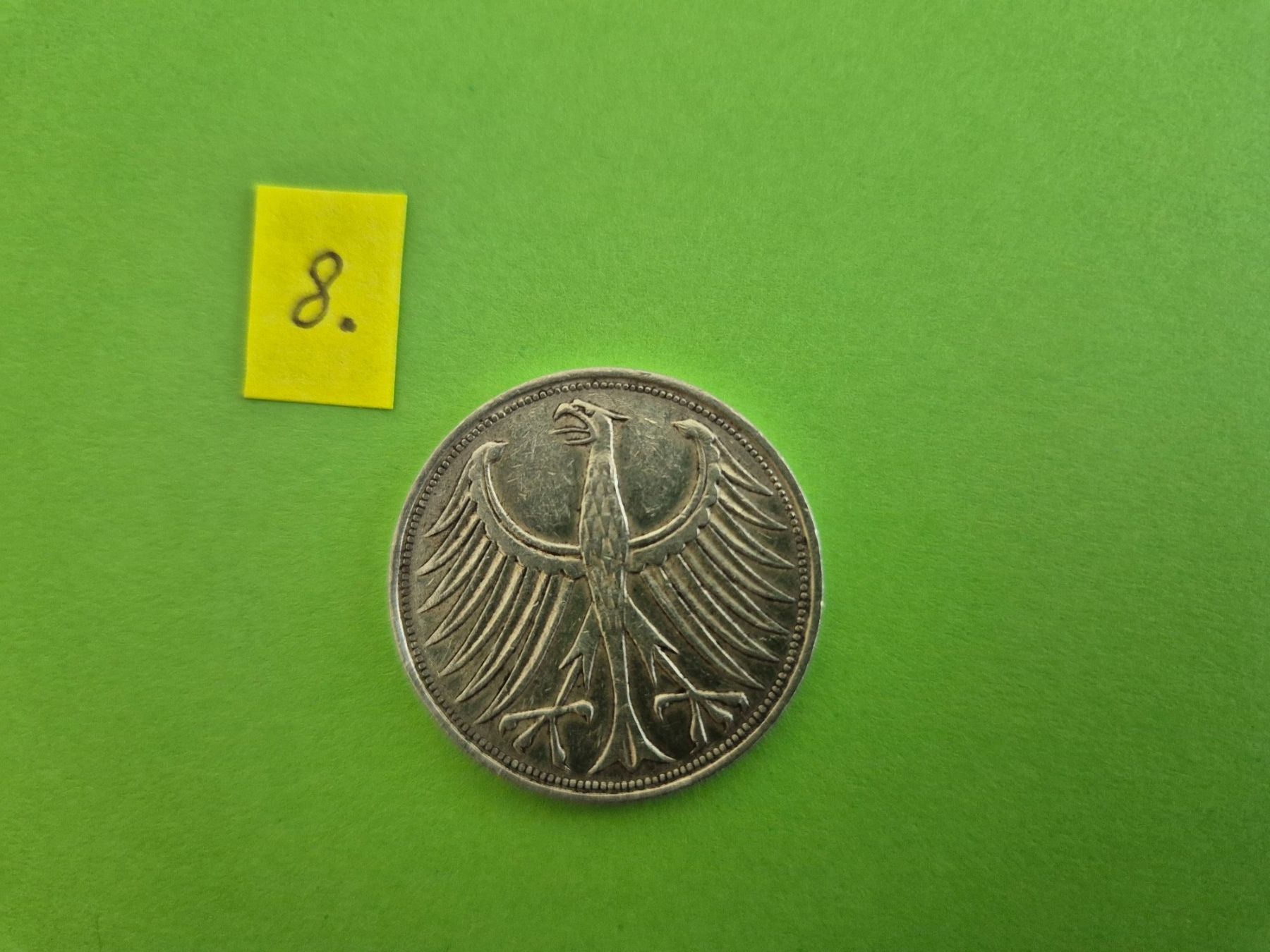 Tutti le monete: 5 DM Münze 1965 Silber – Usato da Jona venduto da gnaumann1900 3