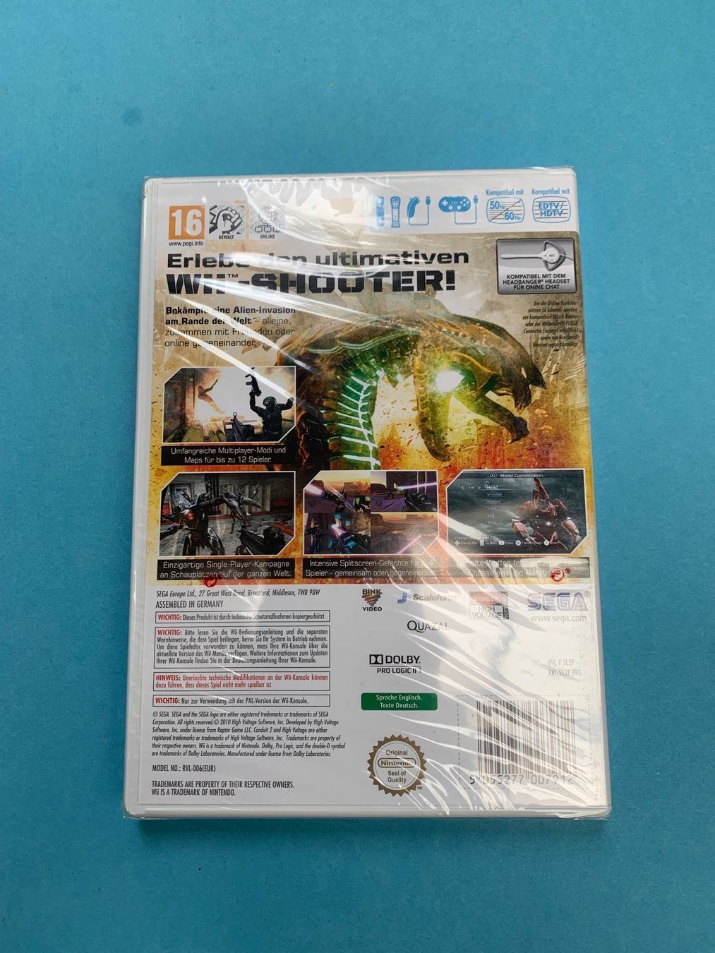 Nintendo Giochi: Wii: Conduit 2 / NEU – Nuovo e nell'imballaggio originale da Kölliken venduto da sergesellsretro 1