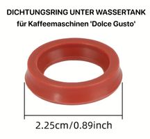 Dichtungsring unter Wassertank Kaffeemaschine Dolce Gusto