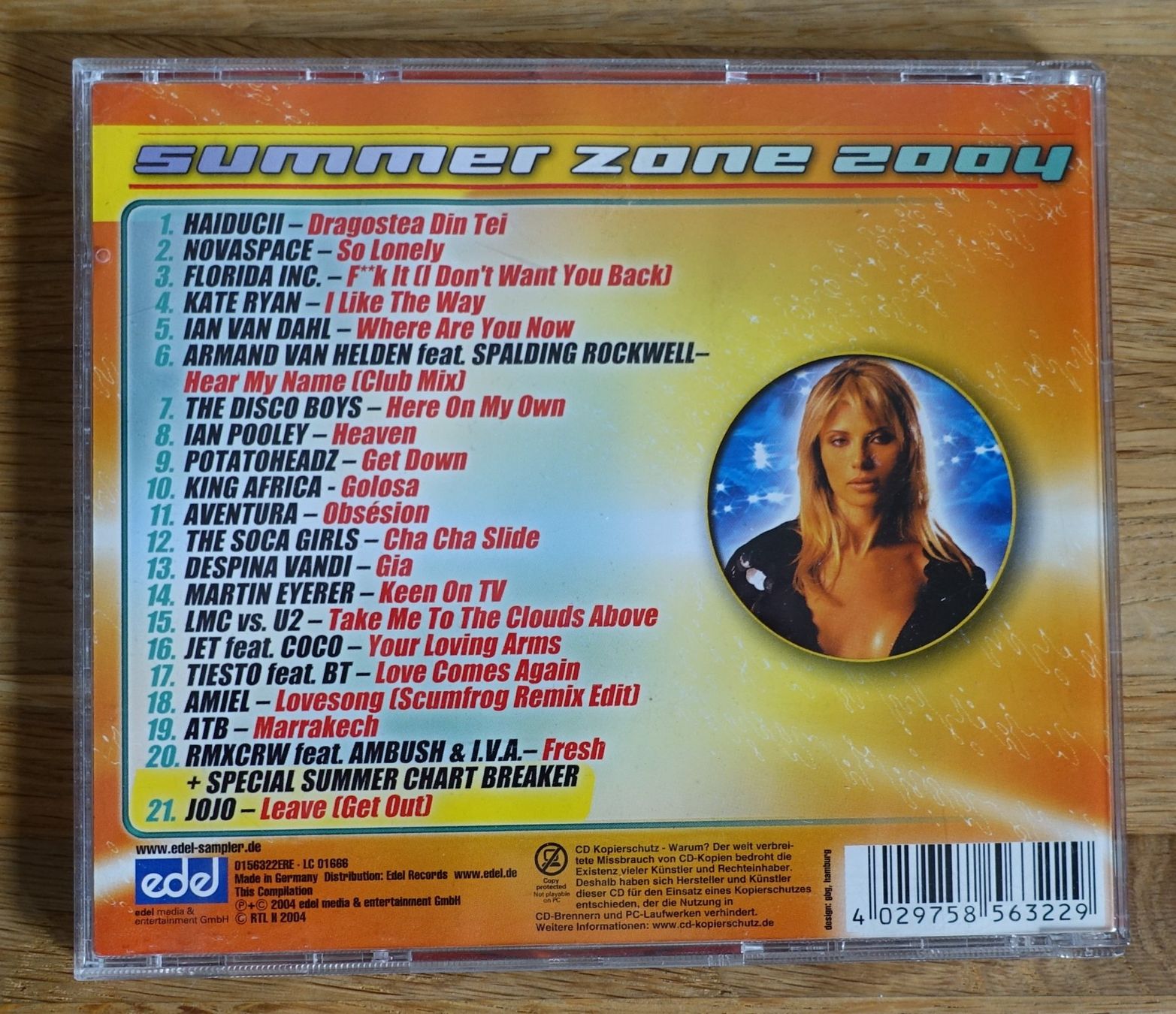 CD: Summer Zone 2004 - F19 – Usato da Sessa venduto da fraenklishop 1