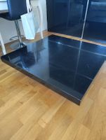 Couchtisch Hochglanz schwarz gebraucht mit Kratzern