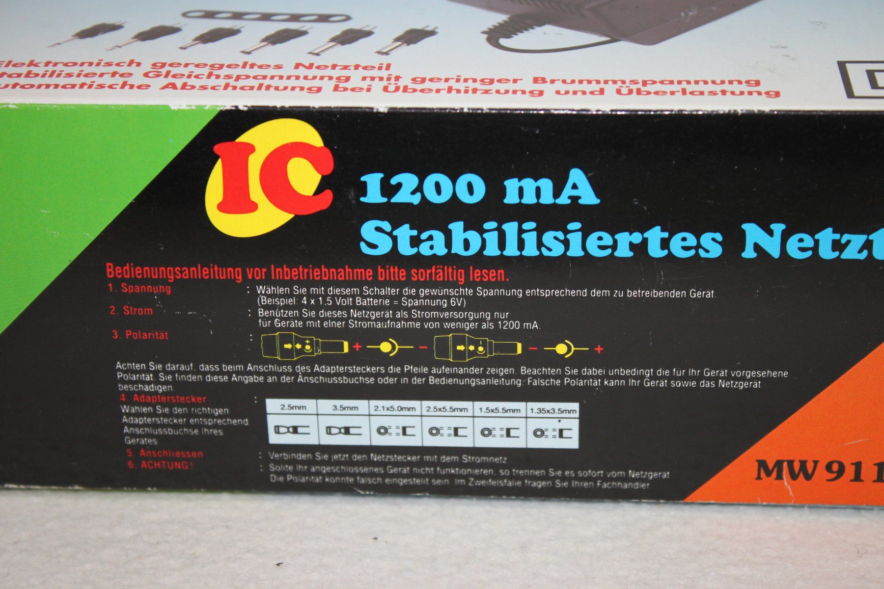 Caricabatterie: IC Netzteil 1200 mA – Usato da Thun venduto da Fbchm 1