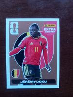 Sticker Panini  Extra Jérémy Doku Belgique world cup 2026