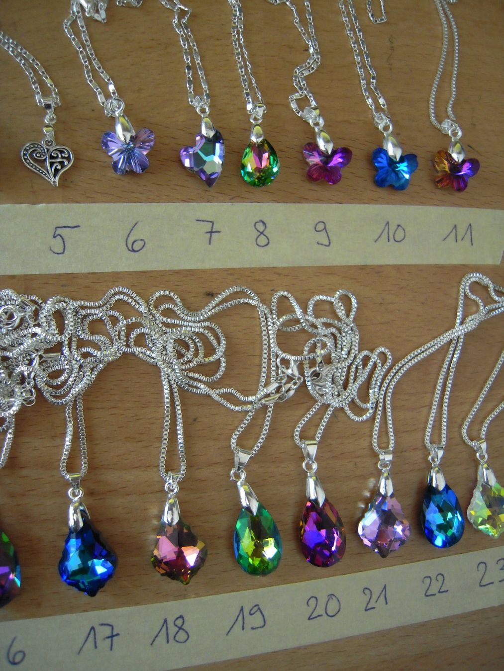 Catenine: Selfmade Halsschmuck / Halsketten verschiedene Farben – Nuovo e nell'imballaggio originale da Uzwil venduto da visions77 3