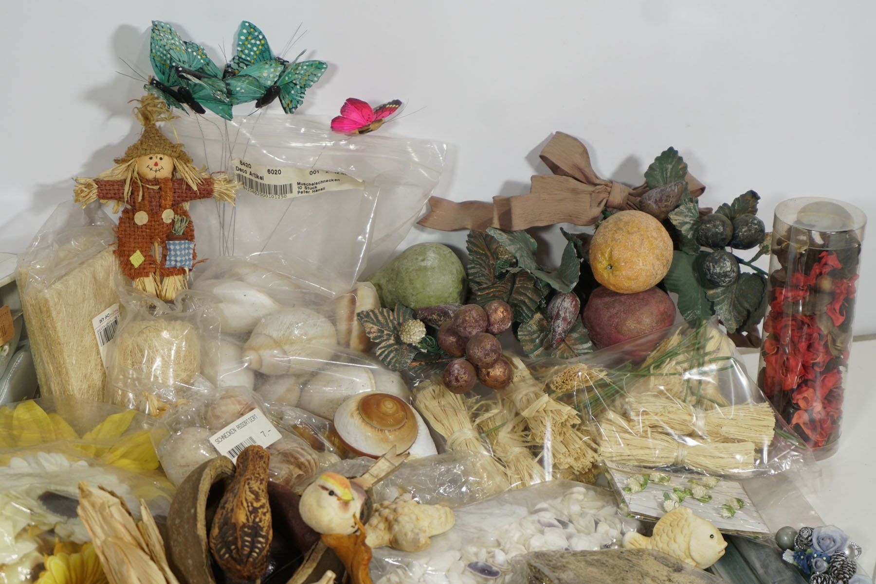 Tutte le decorazioni: Konvolut Deko- oder Bastelmaterial Herbst - Maritim – Usato da Meggen venduto da Brockitare 3