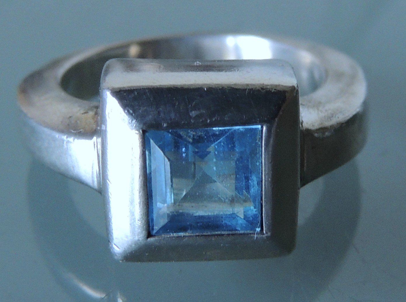 Anelli: Topas Silber 925 Fingerring Gr. 52 – Usato da Waldenburg venduto da schaller707 2