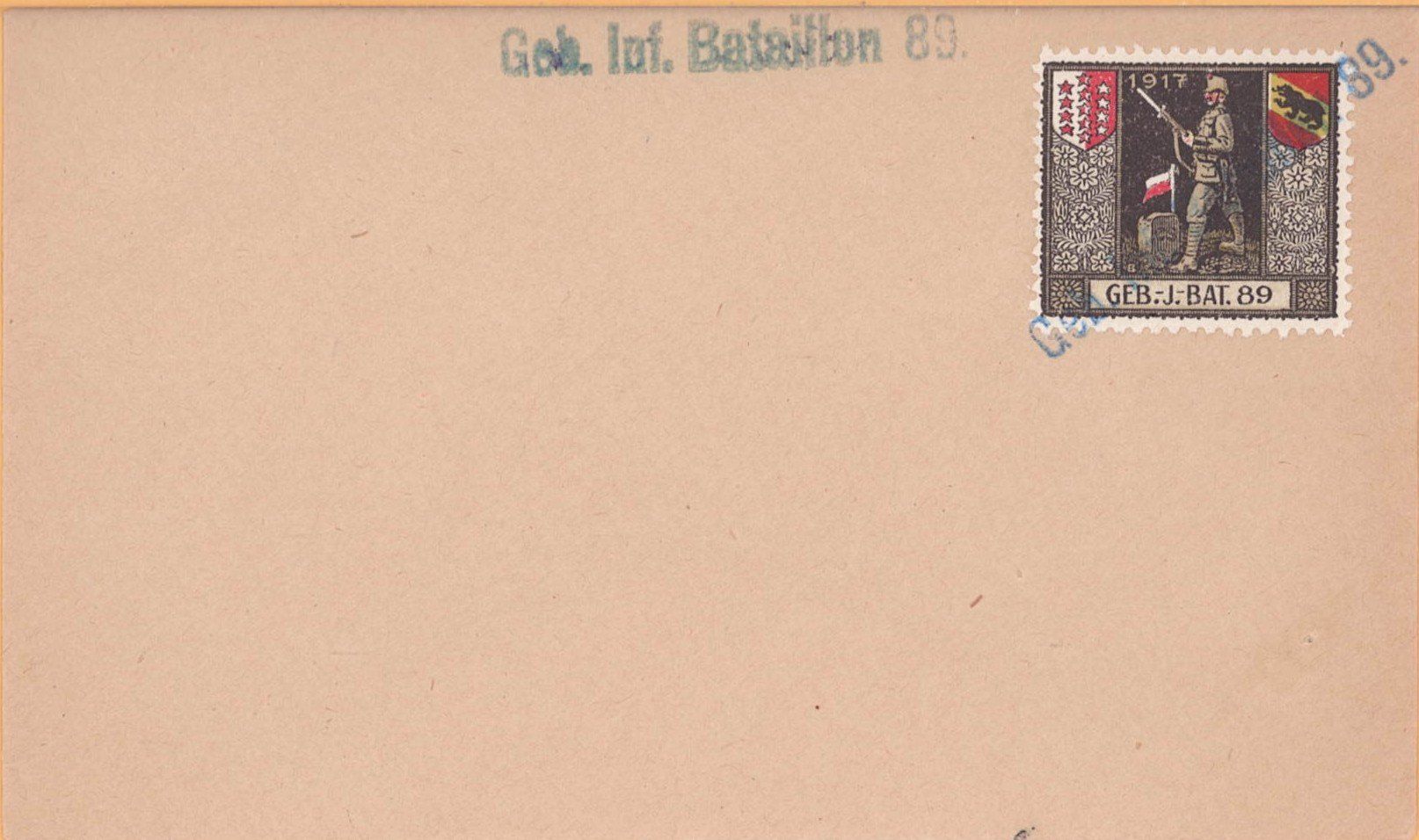 Tutti i francobolli: Feldpost mit ...... Geb J Bat 89 – Usato da Bazenheid venduto da Sunneschy07