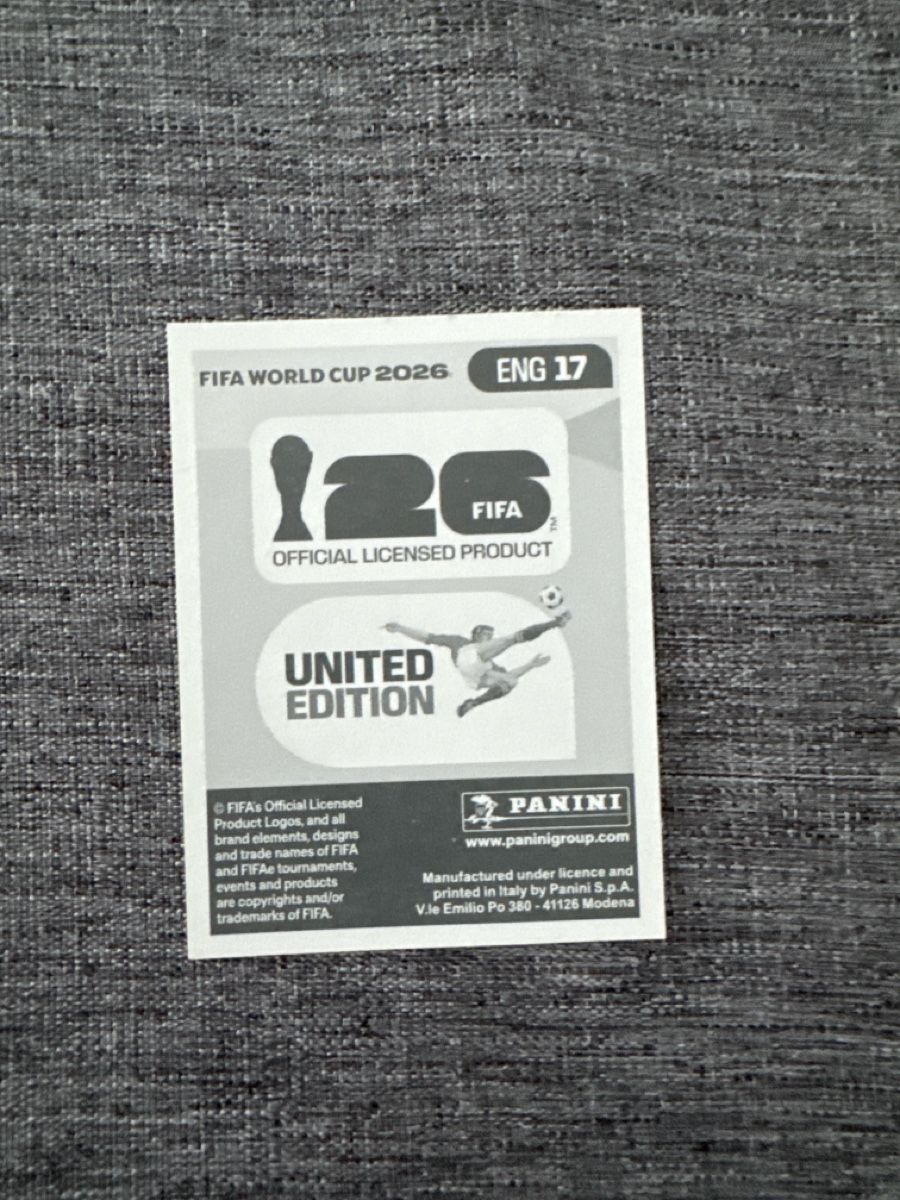 Panini Sammelbilder & Trading cards: Panini WM 2026 - ENG 17 – Neu und originalverpackt aus Fribourg von wor_lp9t 1