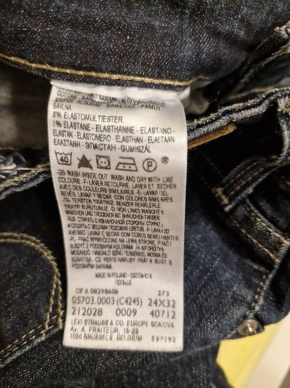 Levi's Jeans: Jeans Levis Curvy skinny – Usato da Giubiasco venduto da bar_r9hz 3