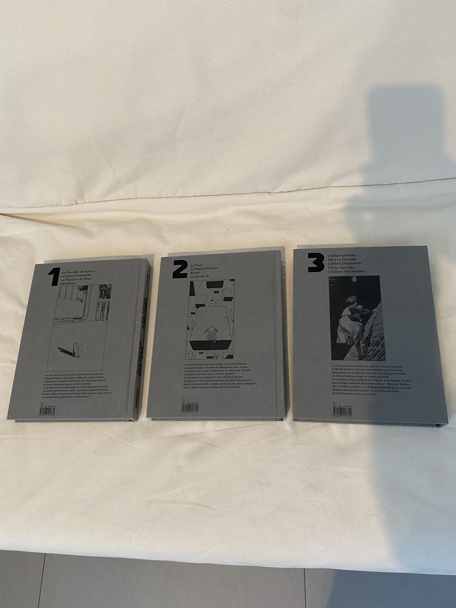 Fumetti: Intégrale Cités Obscures tomes 1-3 – Usato da Biel/Bienne venduto da VincentVincent 1