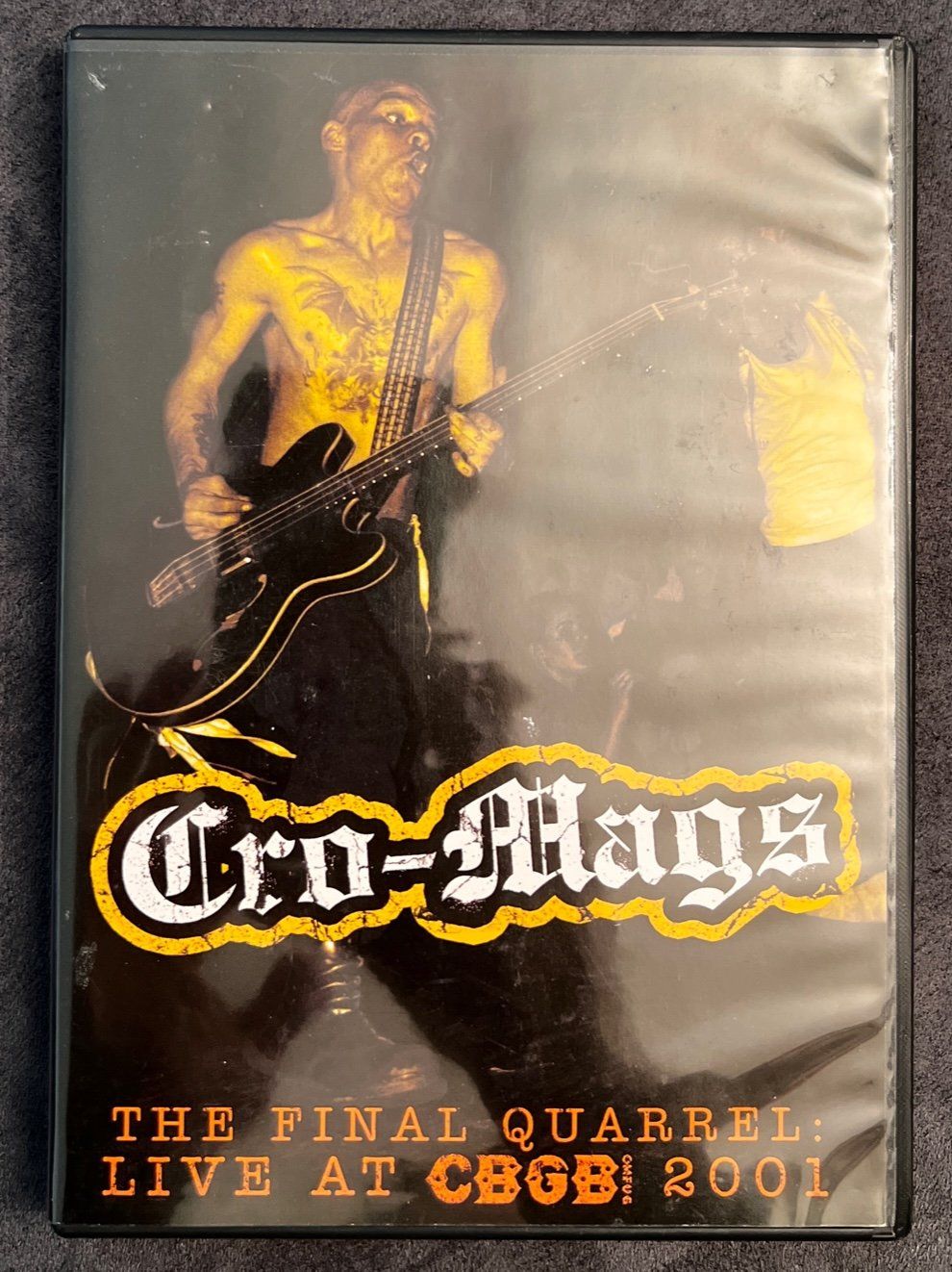 Tutti i DVDs: Cro-Mags "The Final Quarrel" (DVD) – Usato da Siglistorf venduto da DamageInc73