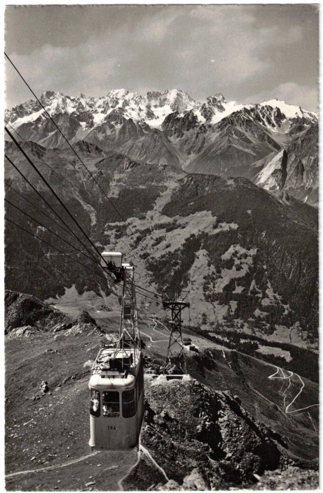 Cartoline postali: Verbier - Luftseilbahn Attelas – Usato da Binningen venduto da Mountainrider