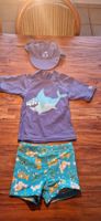 UV Badeset, Badehose, UV Shirt inkl. Kappe gr.98
