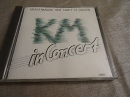 Knabenmusik St.Gallen - KM in Concert CD, Top Zustand!