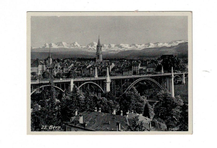 Cartoline postali: Bern, Werbekärtchen SULLANA Cigarette, Beer & Cie. – Usato da Frauenfeld venduto da POML