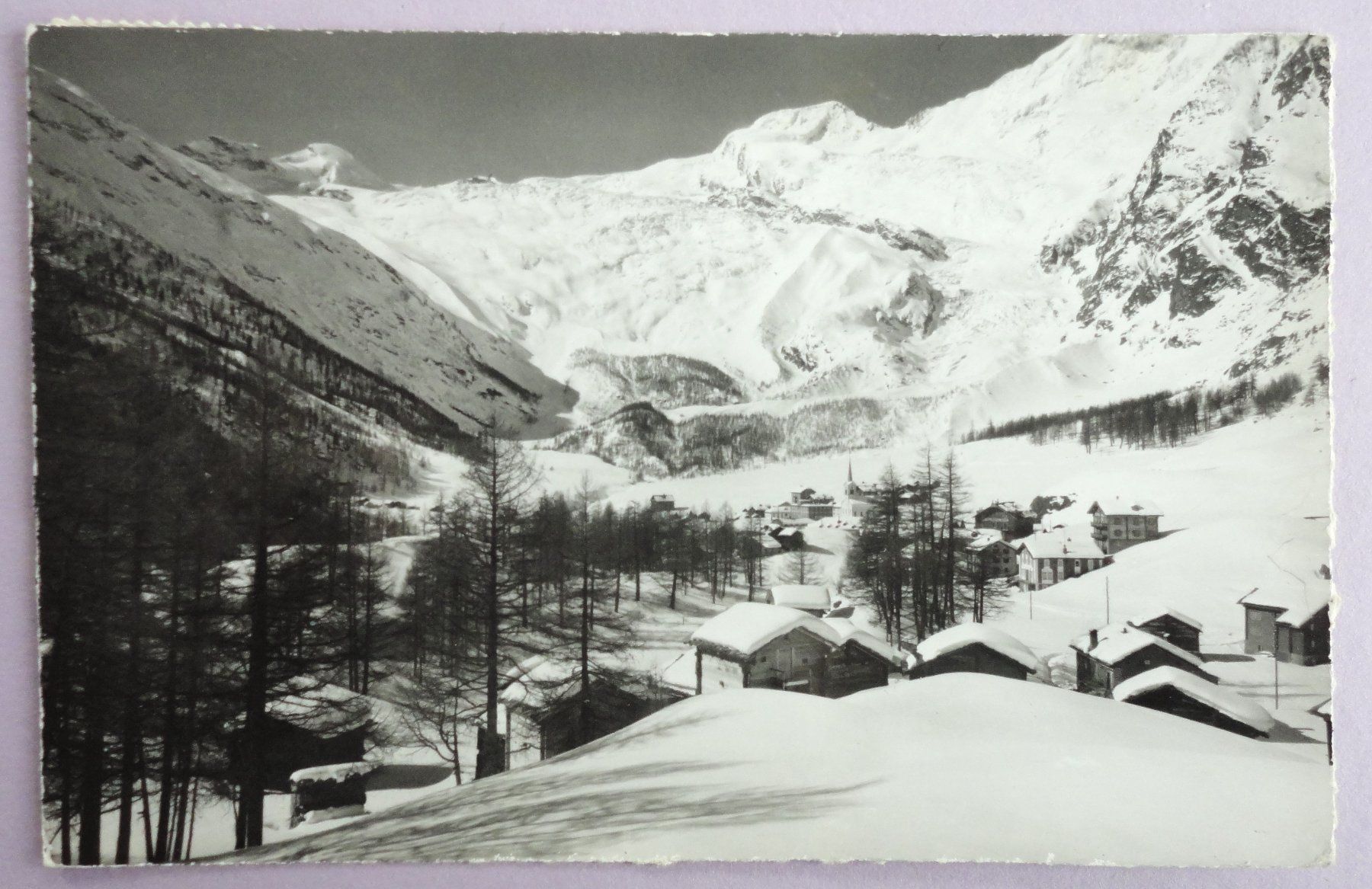 Cartoline postali: Saas-Fee 1790 m – Usato da Fétigny venduto da Billy2miny