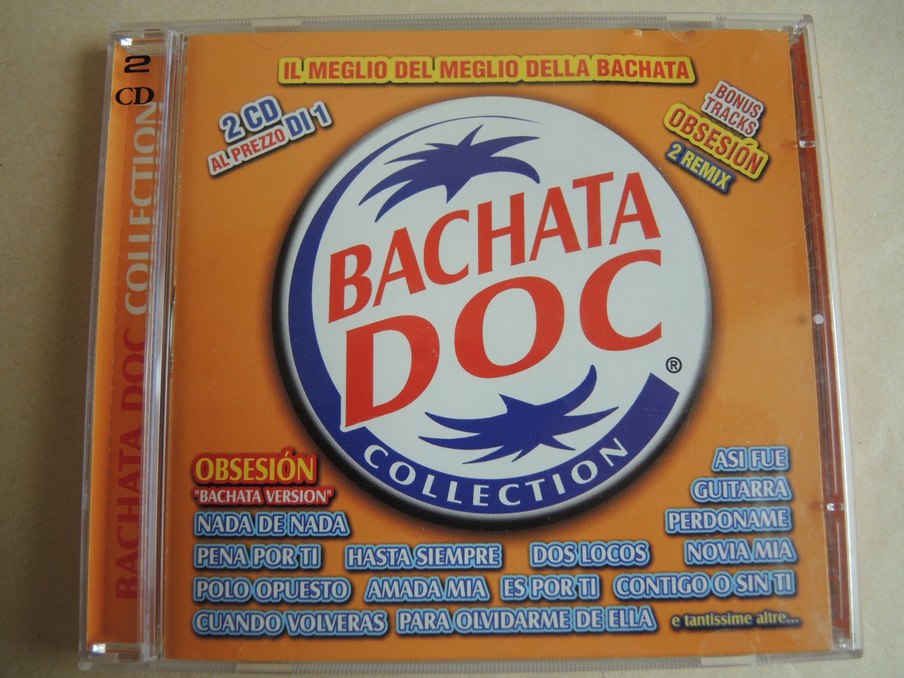 CDs: Bachata DOC Collection - 2 CD  Il Meglio del Meglio OBSESION – Gebraucht aus Rorschach von maeck8
