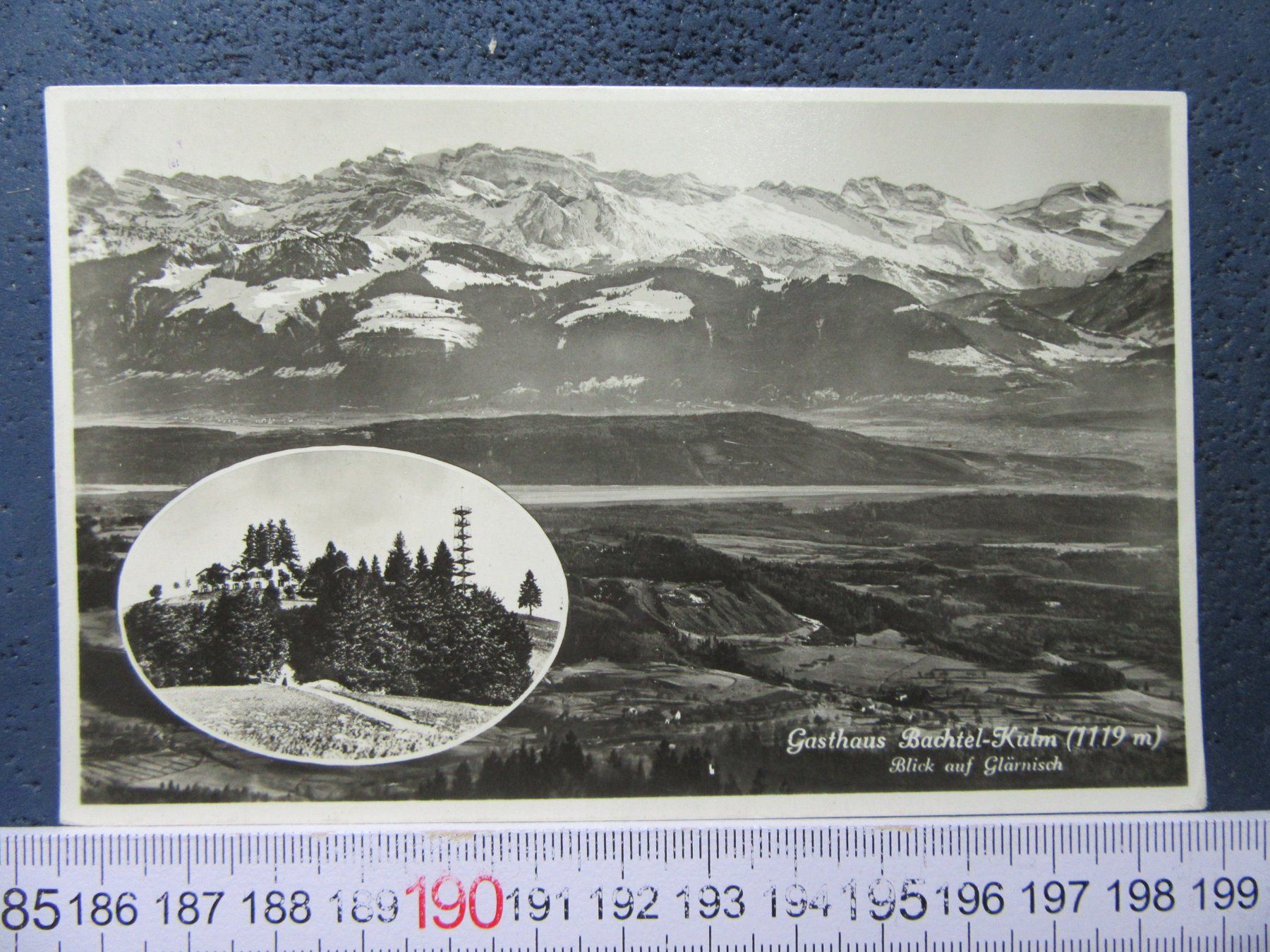 Cartoline postali: GASTHAUS BATEL-KULM ZH AK 1933 – Usato da Ettingen venduto da Hausi4711