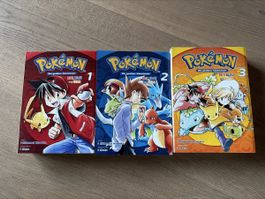 Pokémon Die Grossen Abenteuer 1-3 Manga