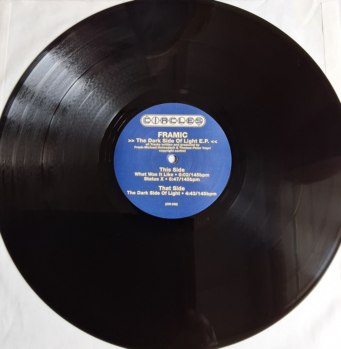 Vinyles: Vinyl 12" - Framic - Hard-Trance  - Ger 96 - VG+ – D'occasion à Villeret par Fil11 2