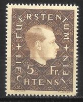 Liechtenstein Nr. 149 ** Franz Josef II. 29.5.1939