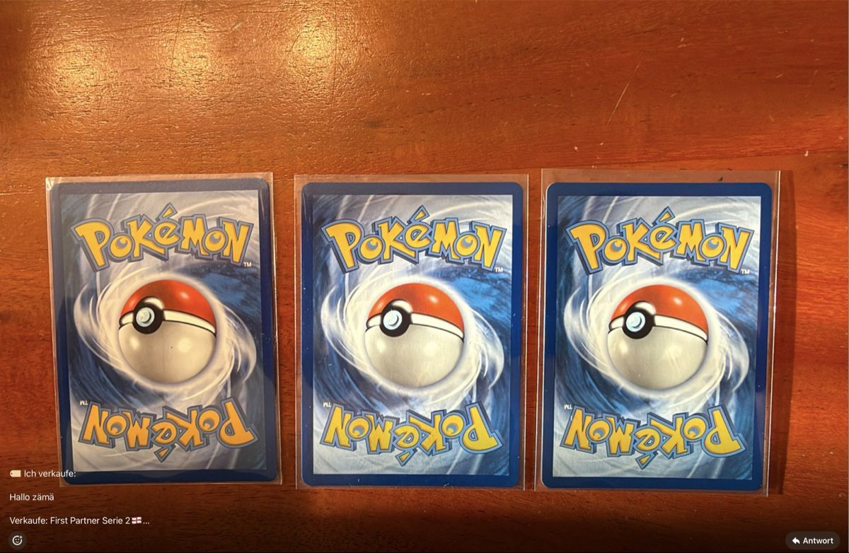 Pokémon Sammelbilder & Trading cards: First Partner Serie 2 Snivy / Tepig / Oshawott  – Neu (gemäss Beschreibung) aus Rümikon AG von butti3 1