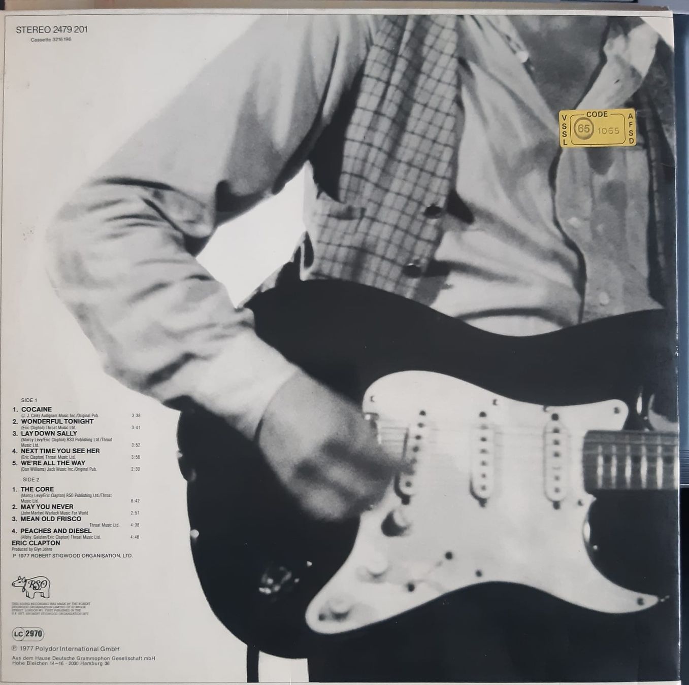 Schallplatten: Eric Clapton  Slowhand  – Gebraucht aus Herznach von  1