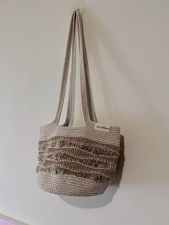 Sacs femmes: Macrame Shopper Bag handmade beige woven new – Neuf avec emballage d'origine à Lossy par Jungs_Macrame 3
