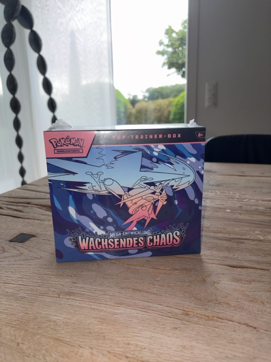 Pokémon Carte collezionabili: Wachsendes Chaos ETB – Nuovo e nell'imballaggio originale da Hettlingen venduto da SanCor7206