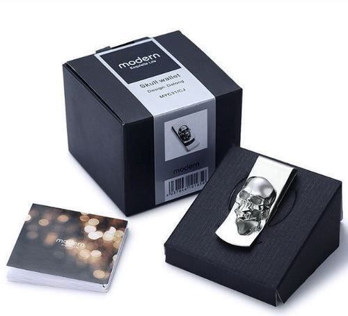 Portafogli: Geldscheinklammer - Totenkopf – Nuovo e nell'imballaggio originale da Buchs SG venduto da Skullep 3