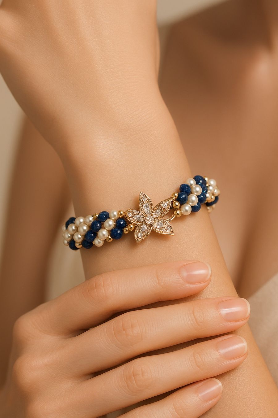 Armbänder & -reifen: Süsswasserperlen/Perlen lazuli  Armbänder – Neu und originalverpackt aus Sarnen von Yingsperlen4