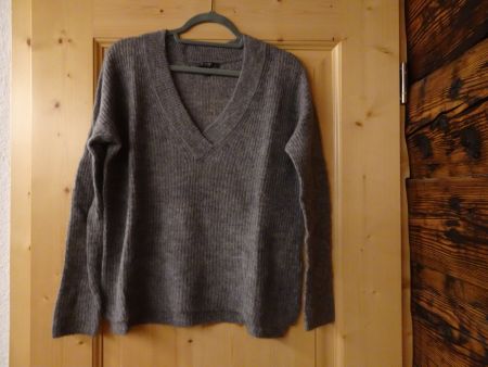 Uni grauer Strickpulli von ESPRIT Gr. L - 42638