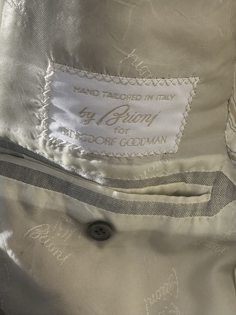 Brioni Completi: Brioni Sakko Kaschmir, Hellgrau, Grösse 50 – Usato da Zürich venduto da hannahbuettgen 1