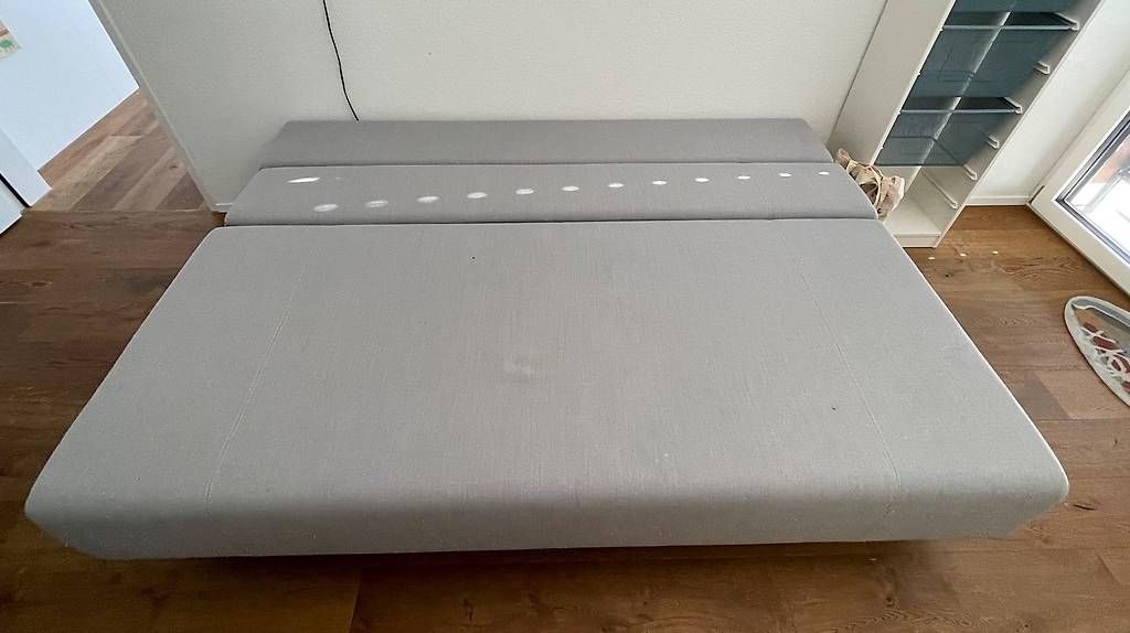 Prostoria Divani: Prostoria Pil-low Design-Schlafsofa / Bettsofa - 3-Sitzer – Usato da Buchs AG venduto da sprigel 1