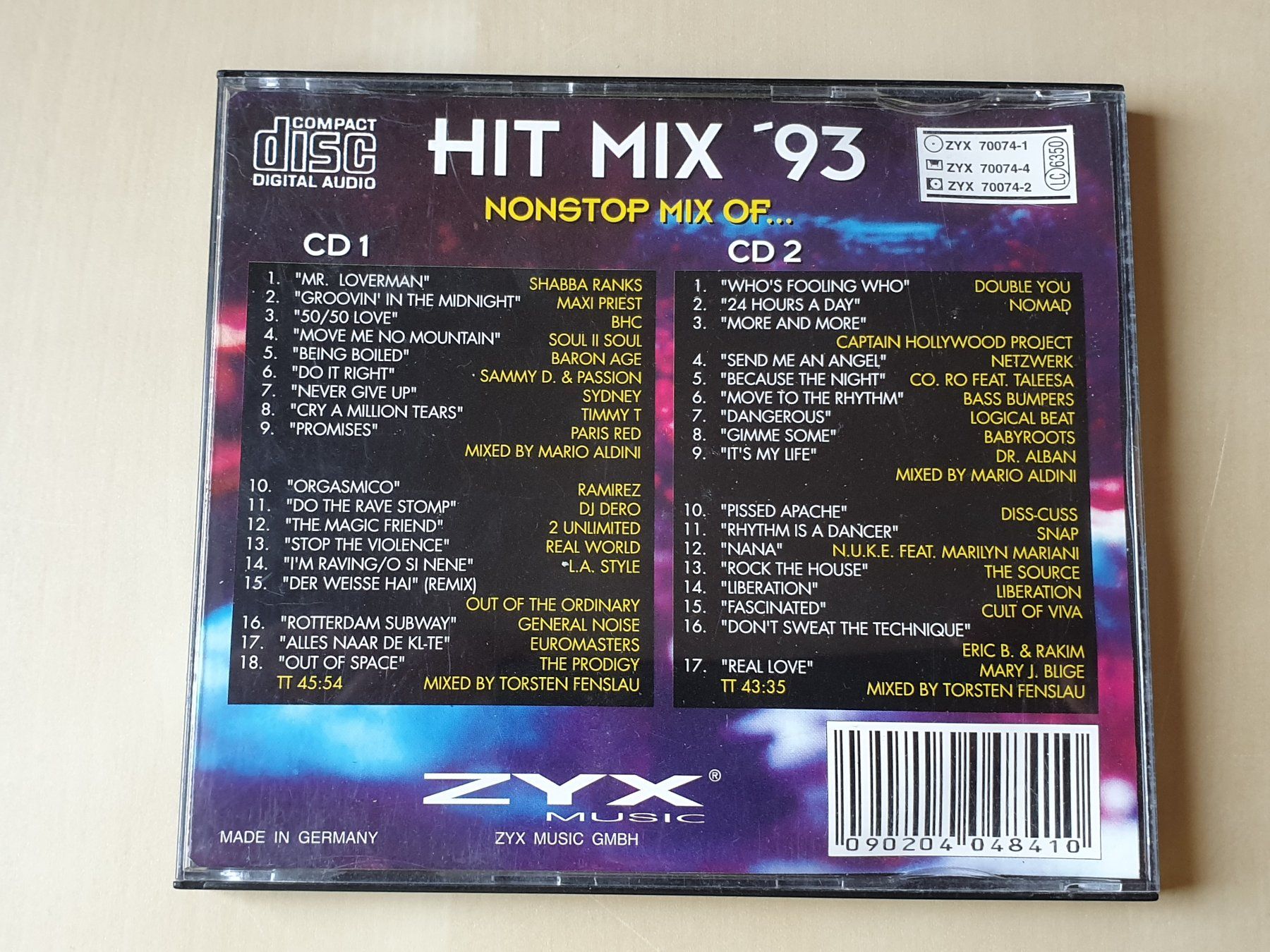 CDs: Hit Mix 93 – Gebraucht aus Stansstad von collectorsshop 1