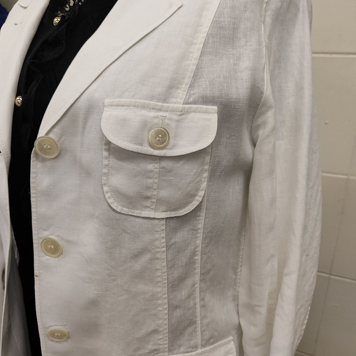 Bogner Giacche: Bogner Leinen  Blazer GR 42 – Nuovo (secondo la descrizione) da Langnau am Albis venduto da Judithsebi 1