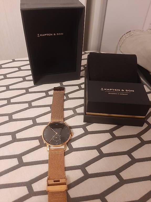 Kapten & Son Uhren: Kapten & Son Chrono Uhr Rose – Gebraucht aus Rothenthurm von Michele_1967 1