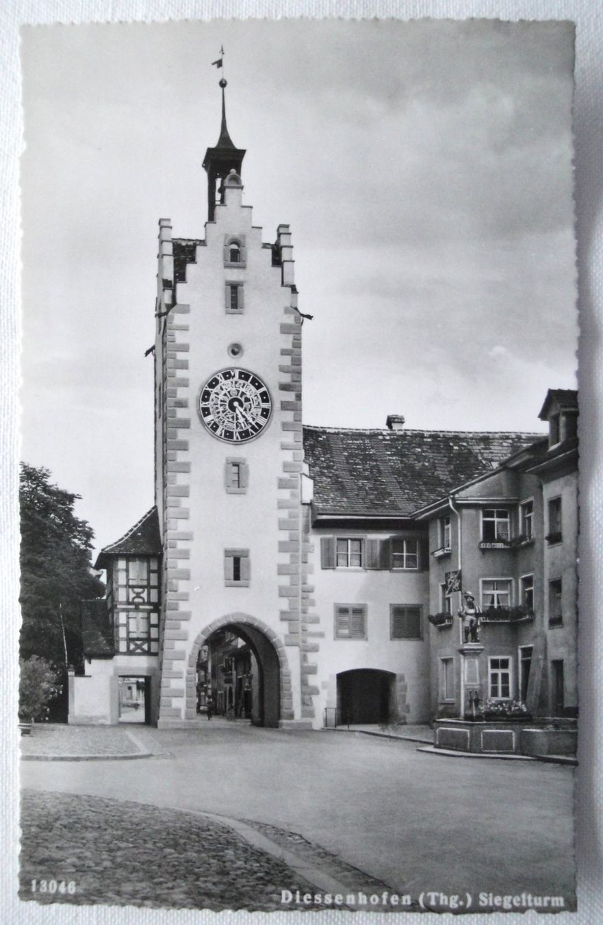 Cartoline postali: Karten-Set Diessenhofer Ansichten – Usato da Schaffhausen venduto da Hottschili 2