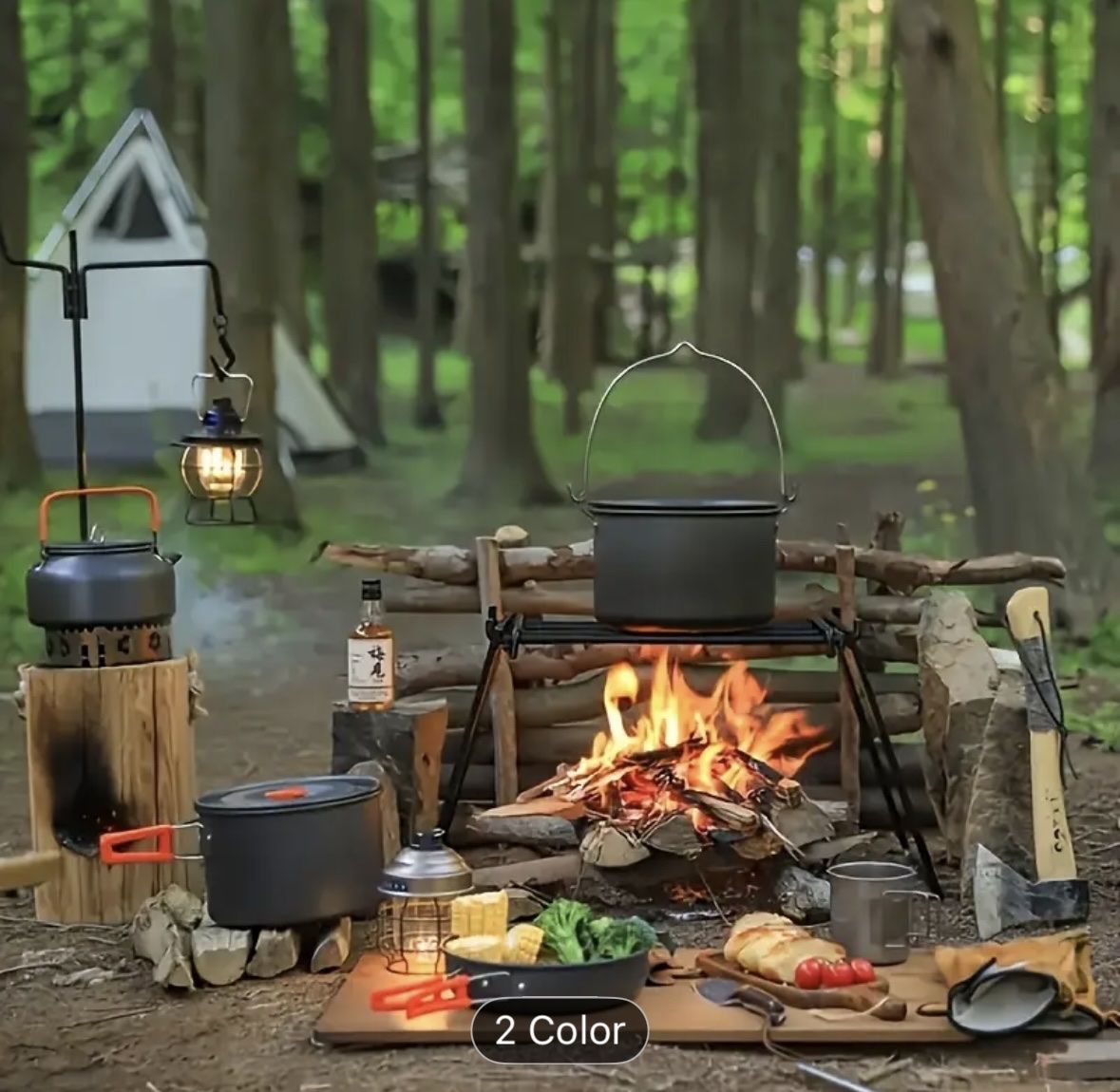 Poêles: Camping Wandern Kochset – Neuf avec emballage d'origine à Zürich par SwissMarket24 3