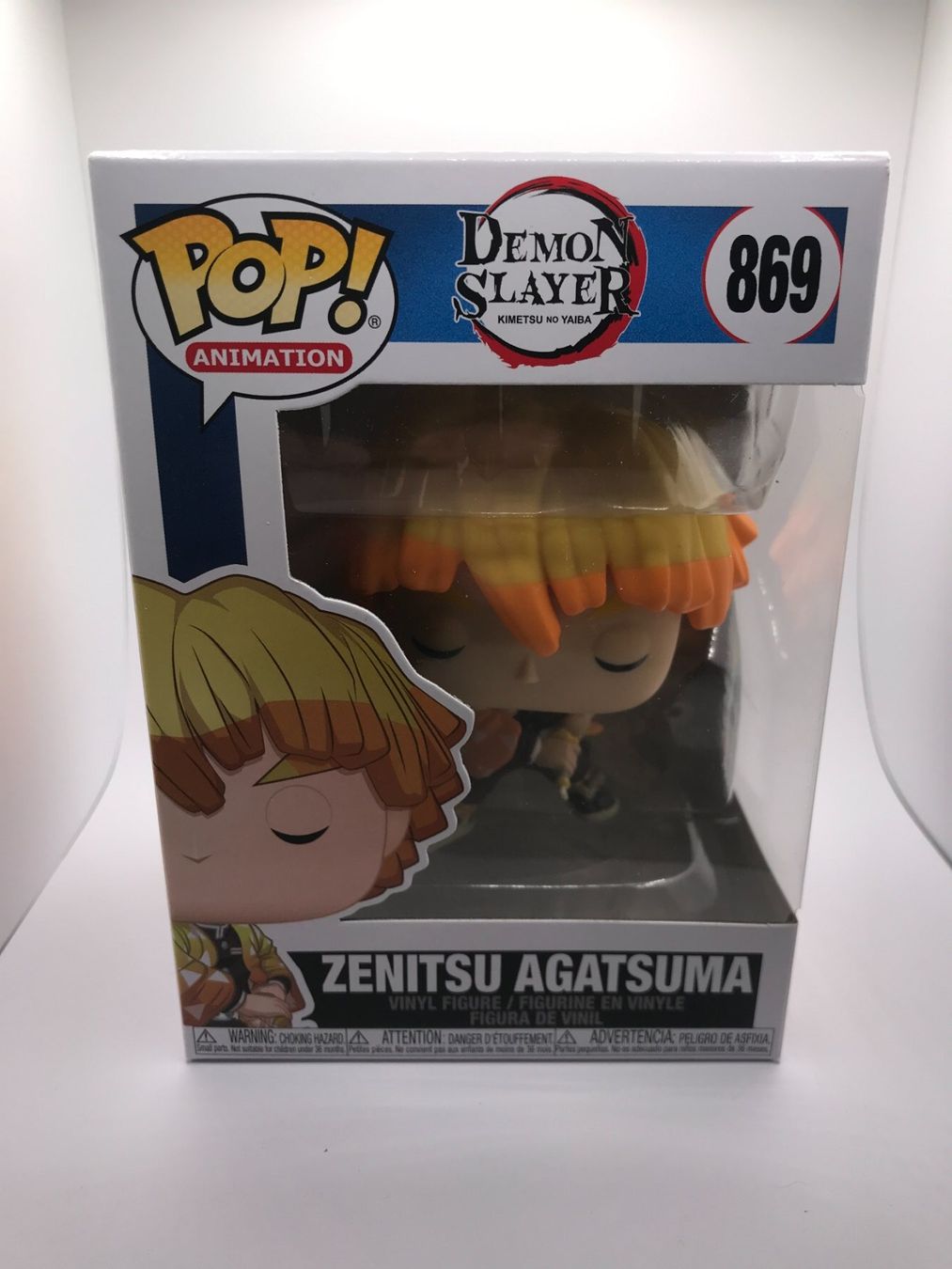 Funko Statuette: Funko POP - 869 - Zenitsu Agatsuma - Demon Slayer – Nuovo e nell'imballaggio originale da Allschwil venduto da Bullach
