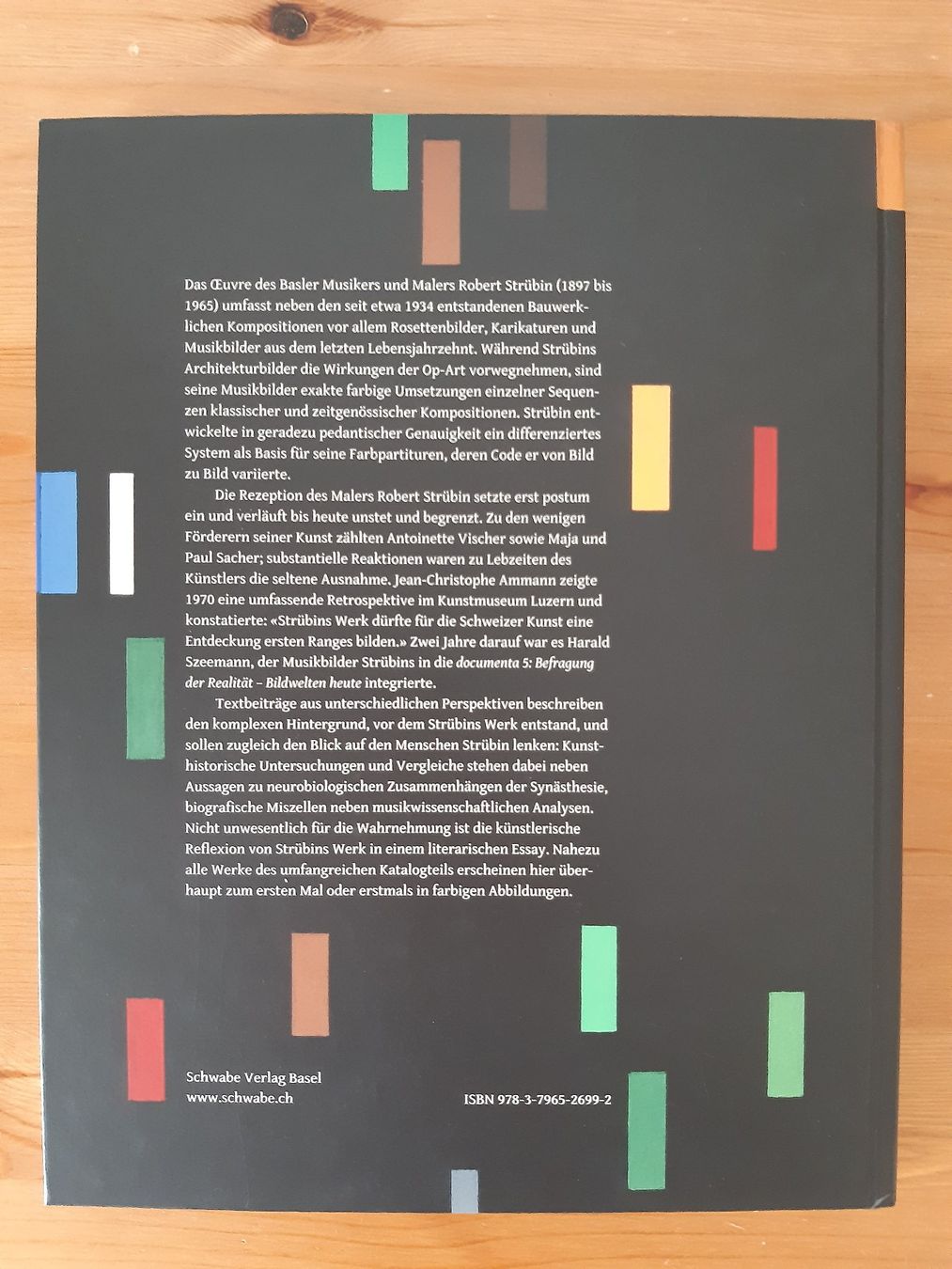 Bücher: Robert Strübin - Musik sehen, Bilder hören – Neu (gemäss Beschreibung) aus Basel von odradek 1