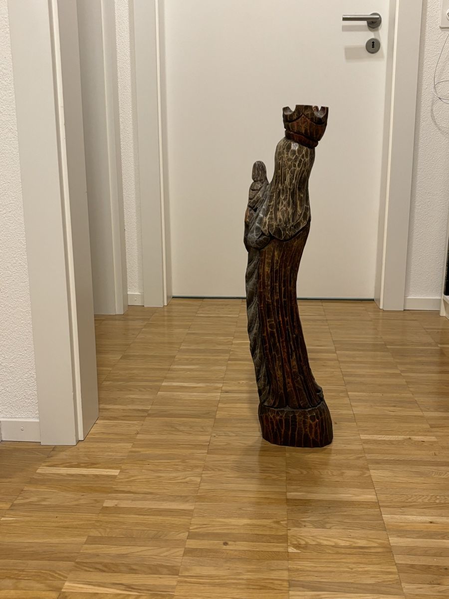 Sculture & Statue: Madonna mit Kind 68,5cm Höhe – Usato da Zürich venduto da MSA1980 2