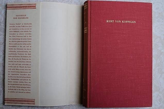 Bücher: Jeremias Gotthelf: Kurt von Koppigen – Gebraucht aus Basel von storchenricardo 1