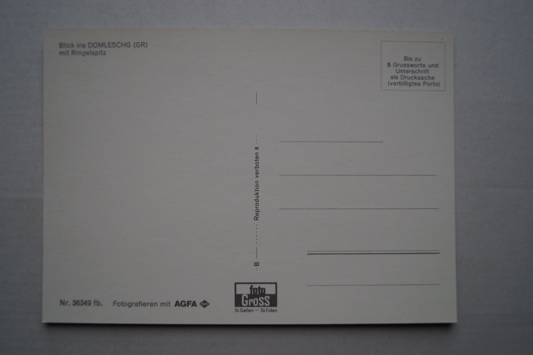Ansichtskarten: AK Domleschg mit Kirche Sils und Schloss Baldenstein – Gebraucht aus Scheid von dirauls 1