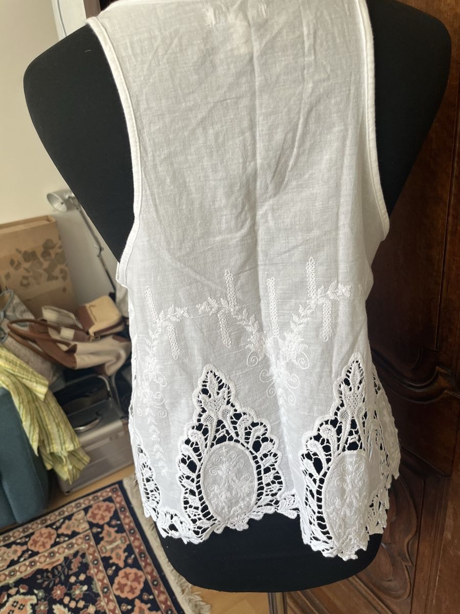 Zara Top: Top con pizzo Zara – Usato da Locarno venduto da cichita 1