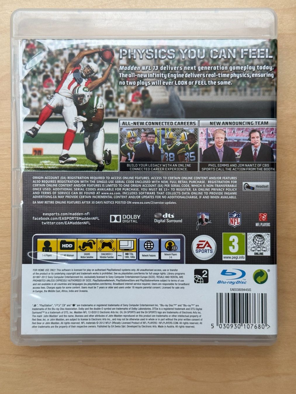 Spiele: Madden NFL 13 - PlayStation 3 - EN – Gebraucht aus Genève von Jeux_Retro 1