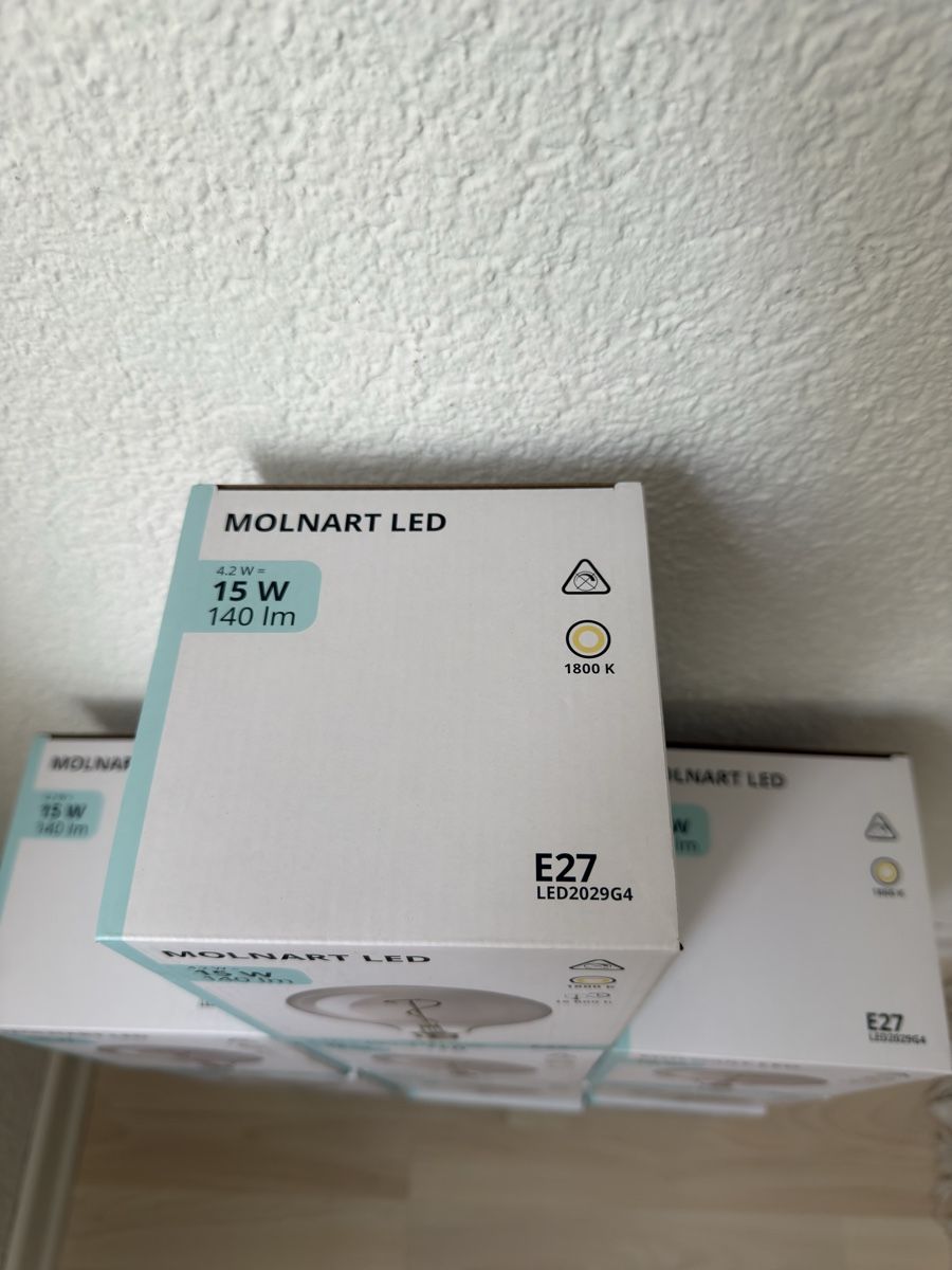 Ikea Tutte le decorazioni: 10x IKEA MOLNART LED E27 Globe Leuchtmittel - OVP! – Usato da Steffisburg venduto da com_tg29 1