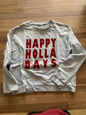 Grauer  Pullover M