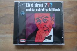 DIE DREI ??? UND DER SCHRULLIGE MILLIONÄR - NEUE OVP CD